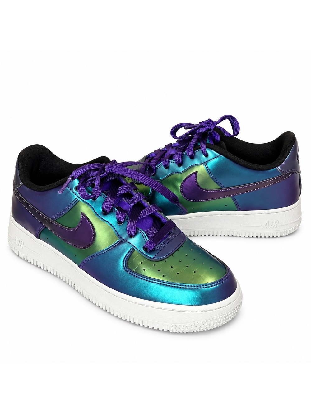 Nike Air Force 1 Low LV8 GS Purple Neptune Green 7Y / Women’s 8.5